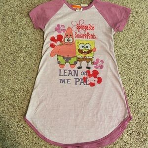 SET of girls spongebob pajamas
